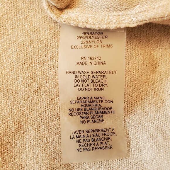 LIV Milano Light grey sparkly thin sweater - Picture 7 of 7